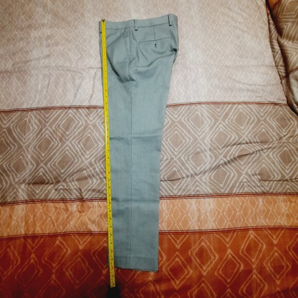 Express Light Gray Women's Trousers [Altered Inseam] - Picture 12 of 17